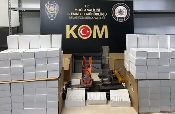 Milas’ta Kaçak Tütün Mamulleri Operasyonu…
