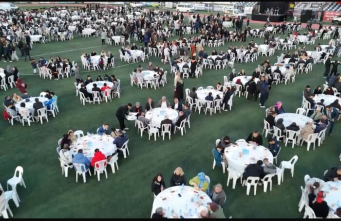 AK Milas İlçe Teşkilatı’nın İftar Yemeği’ne Yoğun İlgi