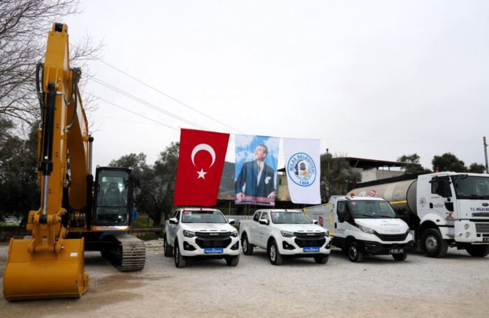Milas Belediyesi Araç Filosu’nun Gücüne Güç Kattı