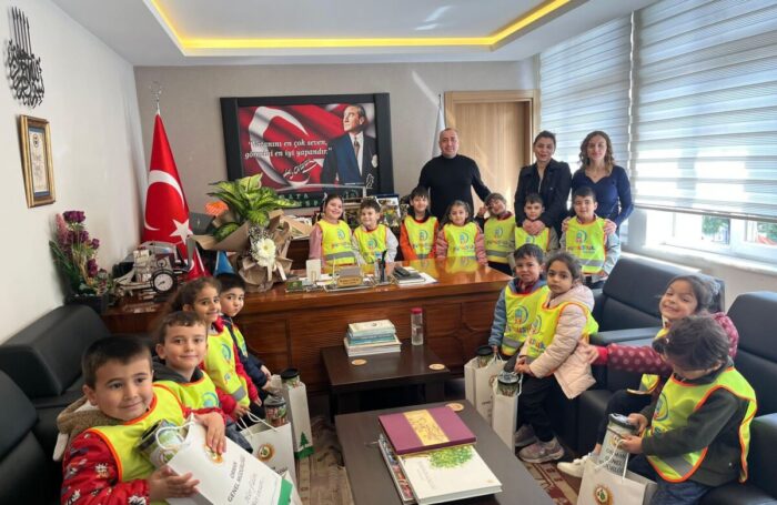 Gümüşlük ve Özel Milas Anaokulu’ndan Orman İşletme Müdürlüğü’ne Ziyaret
