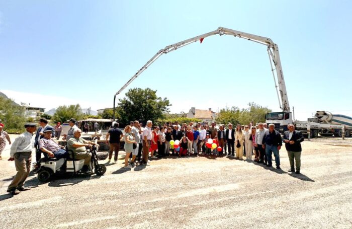 Türkevleri’nde Sağlık Evi İçin İlk Kazma Vuruldu