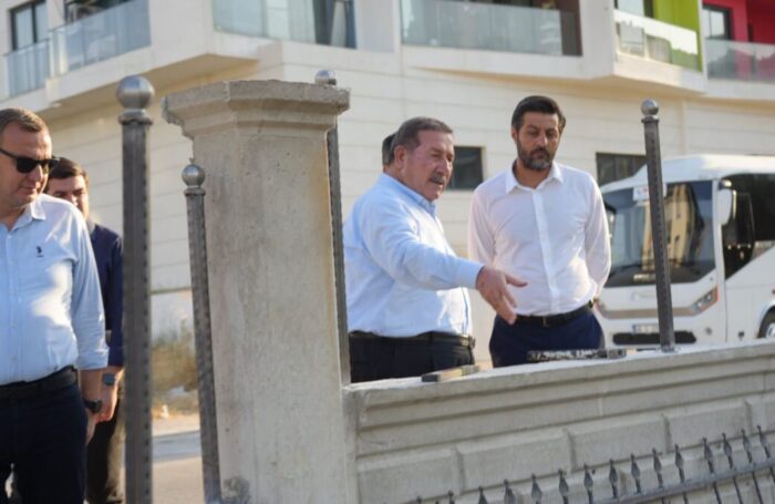​Başkan Topuz İlçe Genelinde Sürdürülen Çalışmaları İnceledi
