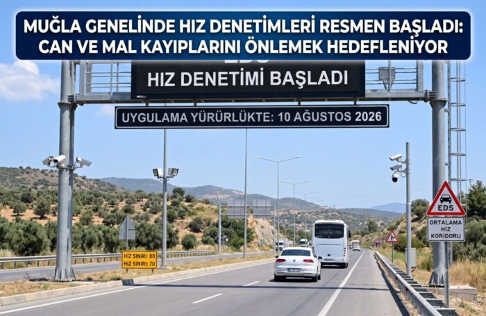 Milas’ta Trafik Güvenliği İçin Yeni Dönem: EDS Uygulaması Bugünden İtibaren Devrede!